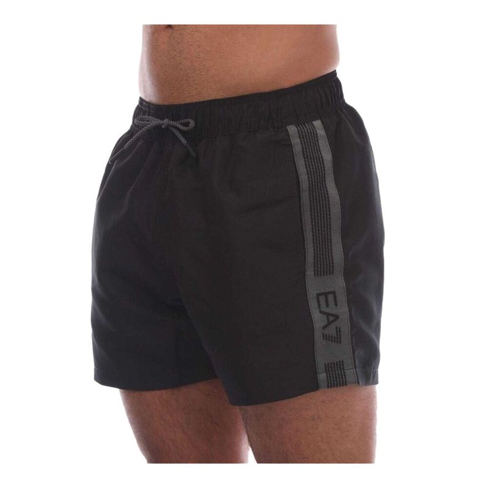 Emporio Armani EA7 Mens Polyester Swim Shorts / Black
